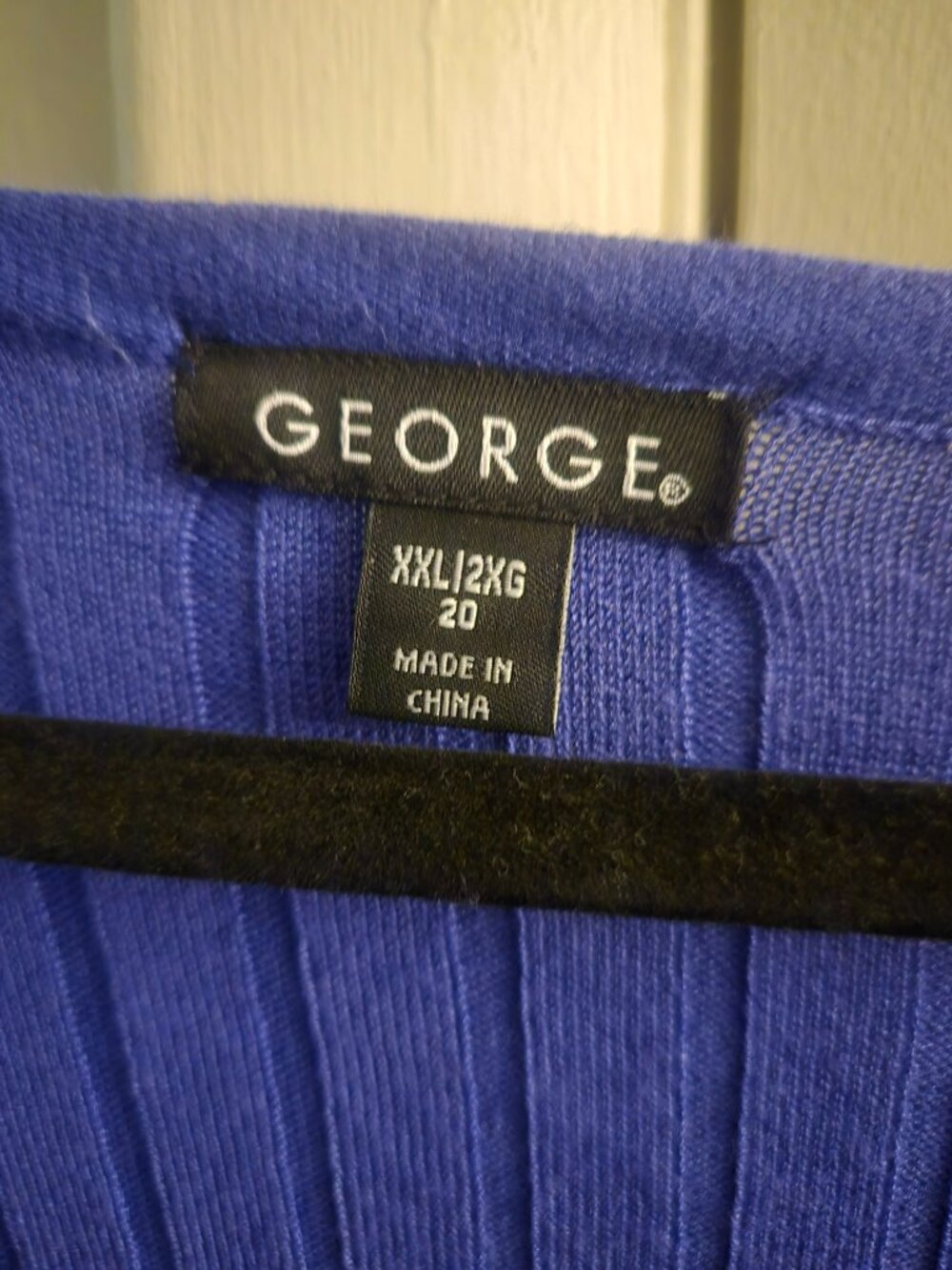 💜 Purple Ribbed Sweater – George (NWT) 💜 - Picture 2 of 4